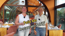 Maritime Momente in Berlin - Patio das Restaurantschiff